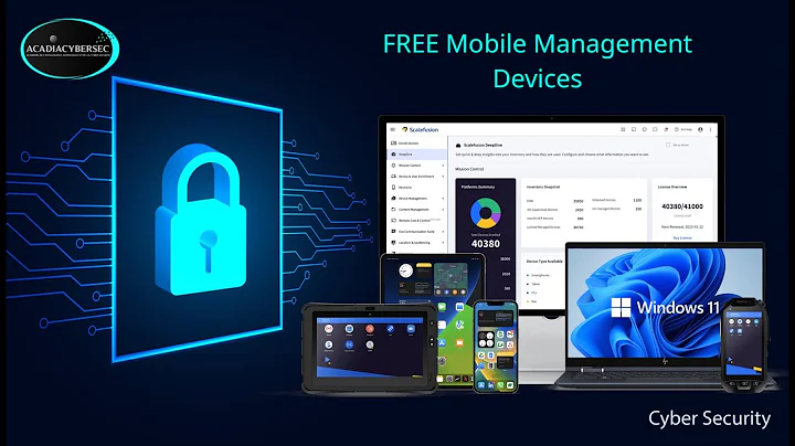 CYBERSECURITY FOR MOBILES : Open Source Mobile Devices Management (HeadWind MDM)