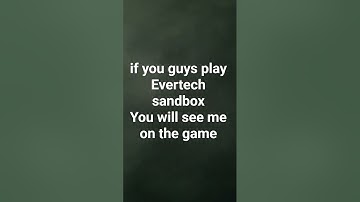 do you ply Evertech Sandbox? #evertechsandbox #firstvlog