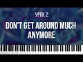 Урок на фортепиано №2 / Dont Get Around Much Anymore / Александр Лосев
