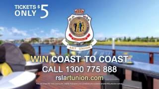 Rsl Art Union - Win Coast To Coast - Gold Coast Production