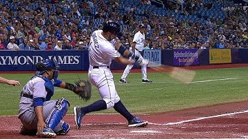 TOR@TB: Rodriguez ties game with a three-run homer