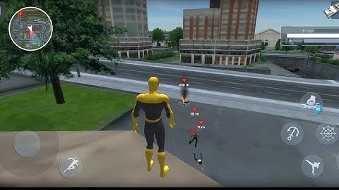 Spider Rope Hero Game - Walkthrough gameplay (Part 2) - Android gameplay