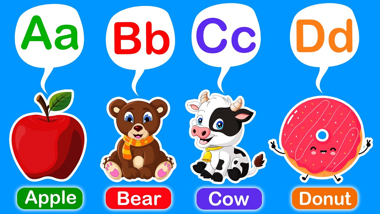 ABC Phonics Song for Children | Learn Alphabet Sounds with Fun ...