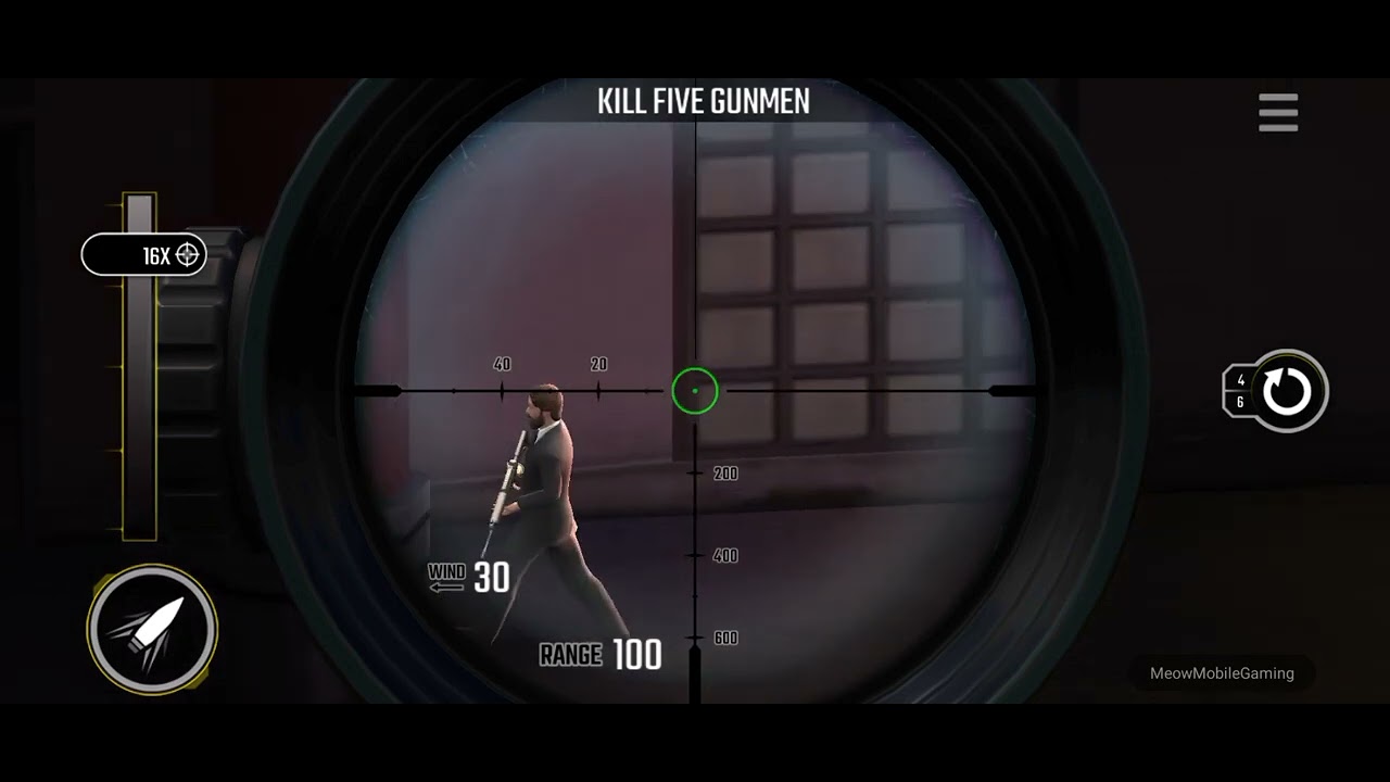 Pure Sniper Z4 Mission 34 Captive Audience Kill Five Gunmen - YouTube