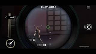Pure Sniper Z4 Mission 34 Captive Audience Kill Five Gunmen