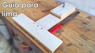 How to make filing jig for Knifemaking