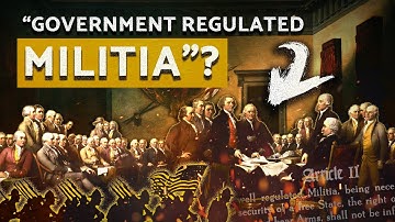 Why You Were Lied To About The 2nd Amendment