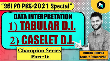 Data Interpretation for SBI PO 2021|Champion Series Part-16| Best Shortcuts to solve DI for SBI PO