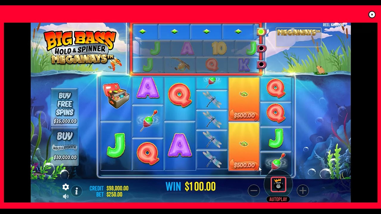 Big Bass Bonanza Hold & Spinner #bigbasscollection play for free @ casinowizards.uk #pragmaticplay