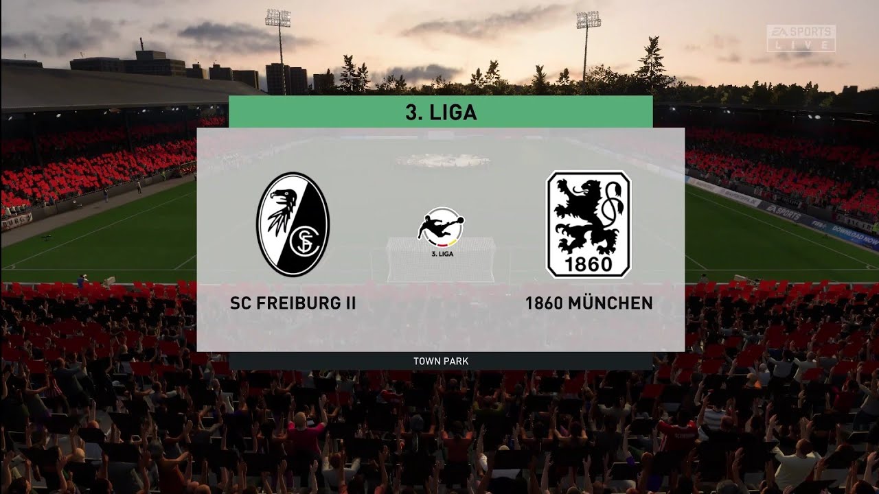 1860 München - SC Freiburg II, Full Game