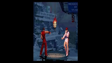 KOF 2002 Kim & Shermie #shorts #short #shortsvideo #shortsfeed