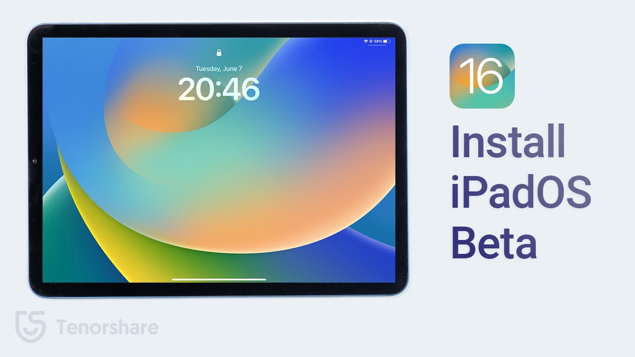 Jak stáhnout iPadOS 16?