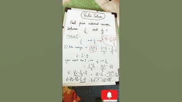 Find four rational numbers between two (method -2) #viral #shorts #rational #maths