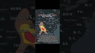 Major Severe Weather Outbreak Imminent #severeweather #weathernews #weatherforecast #weatherupdate