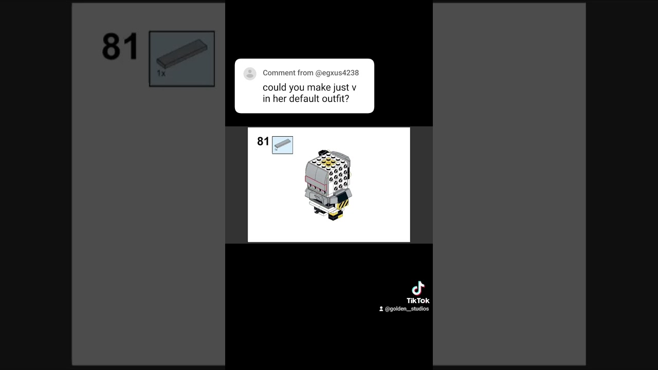 Lego V Brickheadz Instructions