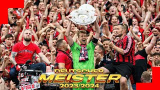 Wir sind ungeschlagen Deutscher Meister! Party mit der Schale in der Kurve | Bundesliga-Champion