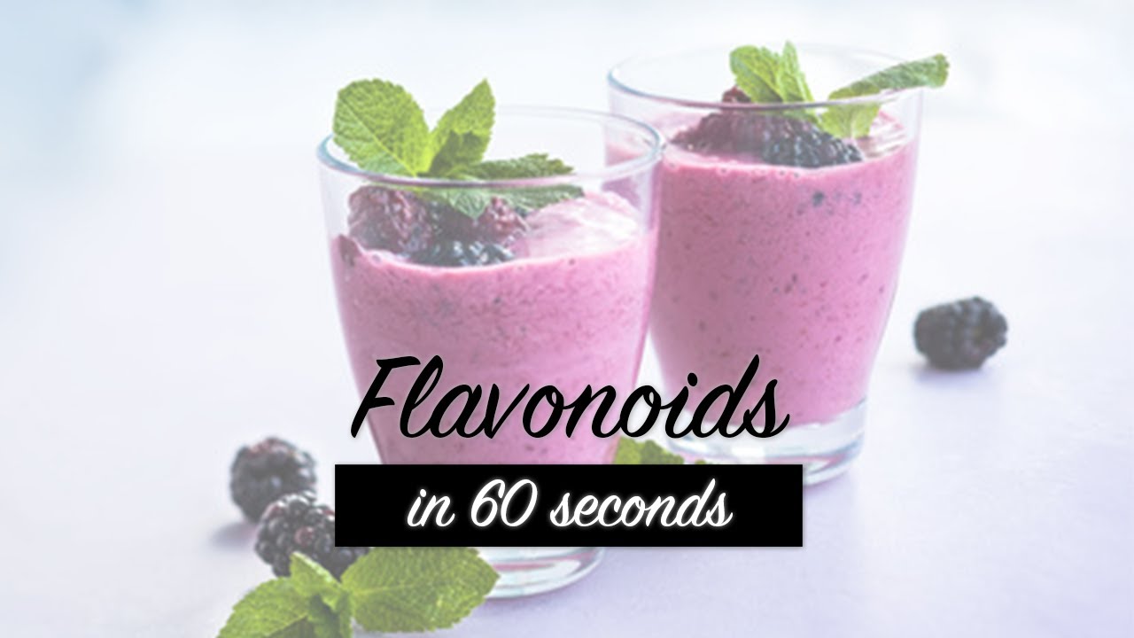 Flavonoids. 60 second series.
