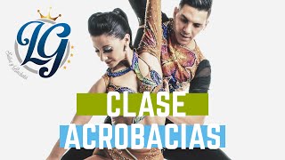 TECNICAS Y EJERCICIOS PARA ACROBACIAS EN PAREJA CON LETICIA & GABRIEL