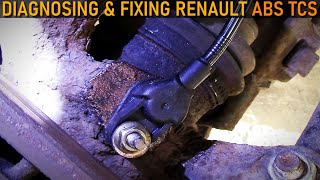 2004 Renault Clio 182: Diagnosing & Repairing ABS & TCS Fault