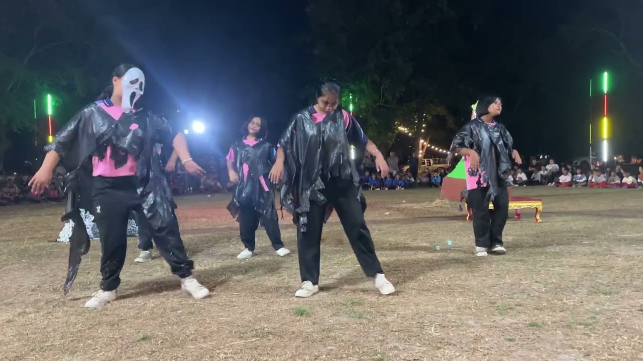 การแสดงรอบกองไฟ  พระอภัยมณี ตอน สุดสาครเข้าเมืองผีดิบ | รร.วัดหนองจอก (ศรีสรรค์พานิช)