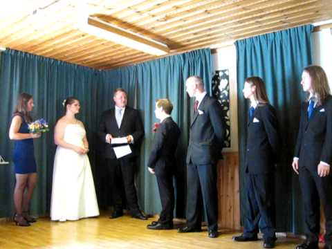 Oskar and Erin Hanberg's Wedding Ceremony