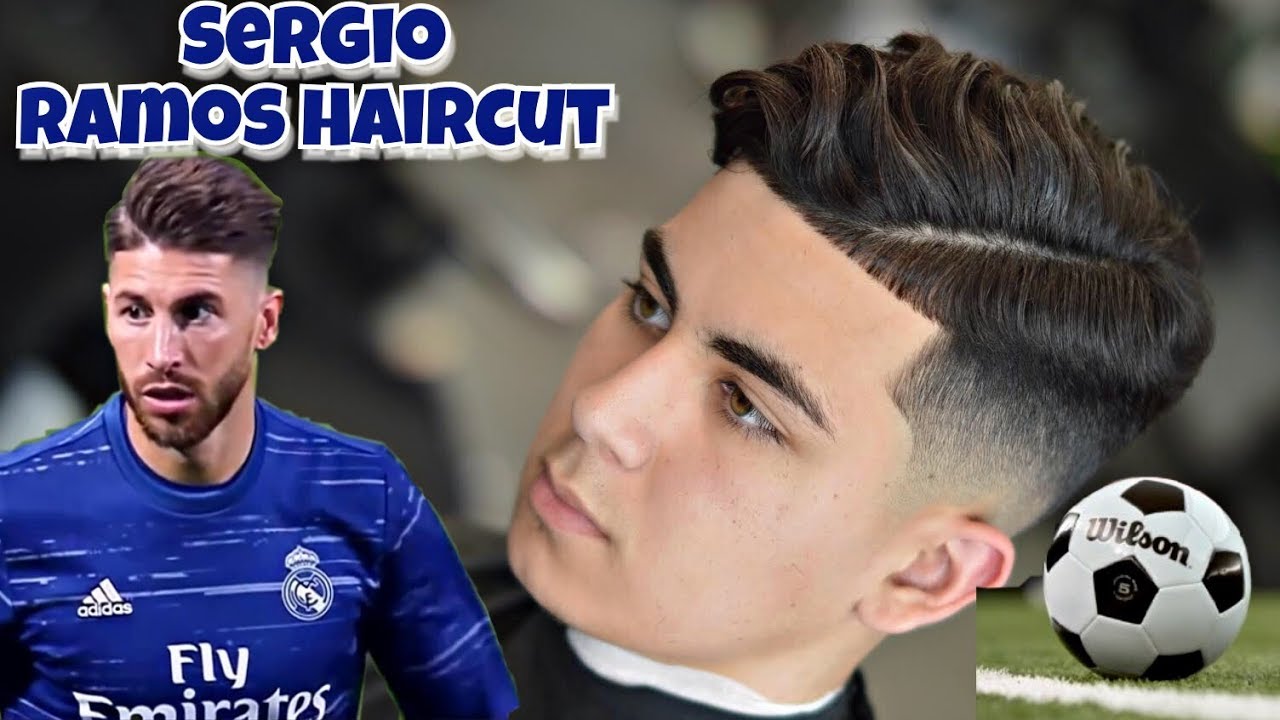 Nieuw Sergio Ramos Hair | Side Part With Drop Fade - YouTube EH-79
