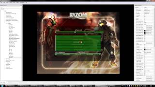 Ryzom Core GUI Editor, moving and aligning widgets