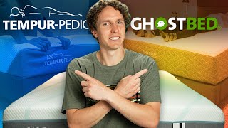 GhostBed vs TempurPedic - #1 Mattress Review Guide (UPDATED)