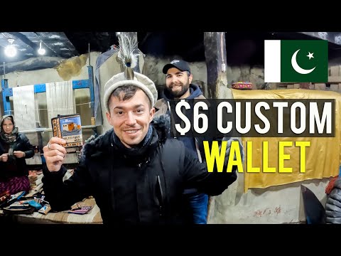 $6 custom Hunza Valley Pakistan Wallet