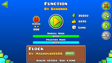 GEOMETRY DASH - Function by Echonox - 3 coins