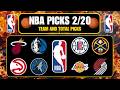 FREE NBA Picks Today (2/20/26) | Star Picks &amp; Predictions