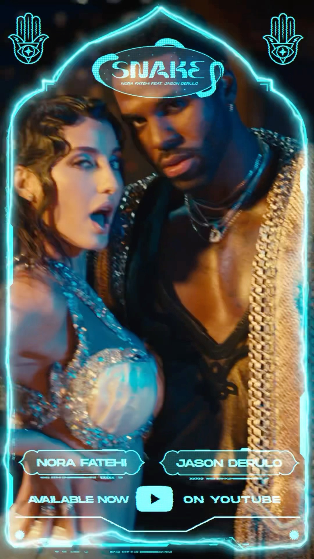 #JasonDeruloTV // Thank you guys so much for the #1 trending music video @NoraFatehi #Snake