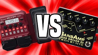 Zoom B1x Four VS Sansamp BDDI