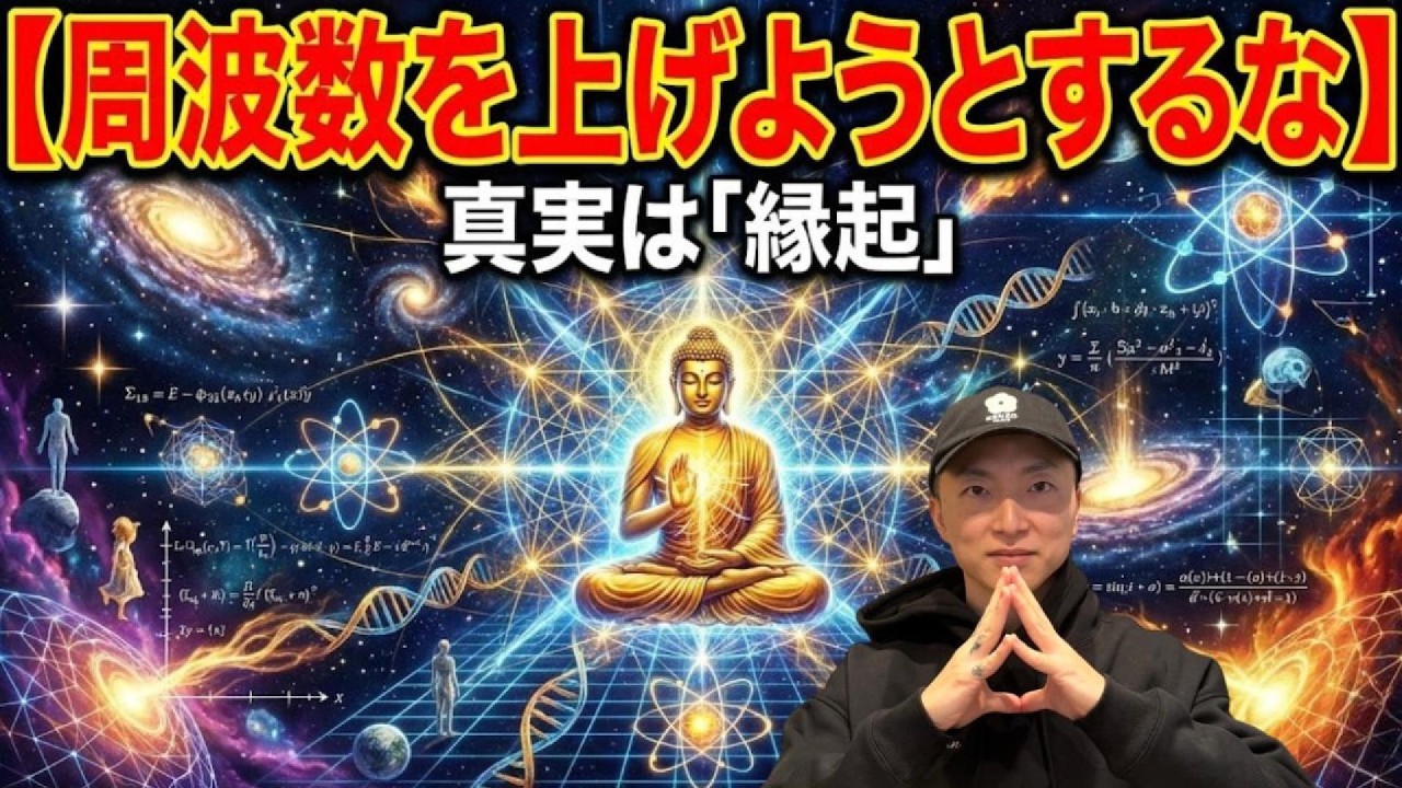 【周波数を上げようとするな】願いが叶う本当の仕組みは「縁起」だった