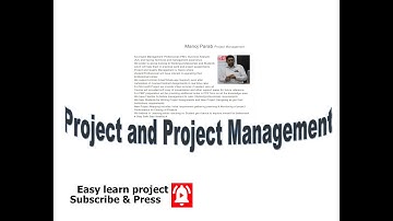 E-Learning Series of Project and Project Management -Process Groups