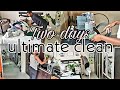 Ultimate two days clean with me/south African youtuber