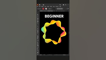 Adobe Illustrator 2025 - Tips for Draw Wavy Gradient Color range #zakkigraphics #shortvideo