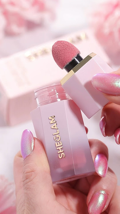 Sheglam liquid blush love cake overview and swatch #sheglam #liquidblush #pinkmakeup