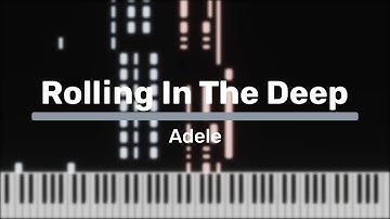 Rolling In The Deep - Adele [Piano Tutorial]