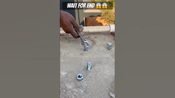 Concrete Anchor | Concrete Wedge Anchors | How To Install Concrete Anchors For Deck Railing#shorts