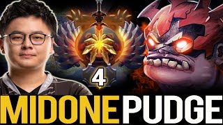 Game is HARD But with Pro PLayer likes MidOne TOP 4 IMMORTAL Nothing hard for him | Pudge Official