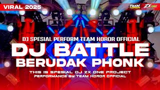 JINGLE TEAM HOROR X ZX ONE PROJECT || DJ BATTLE X BARUDAK PONK | MIDDLE NULUP NULUP