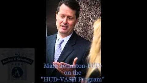 Susan Angell and Mark Johnston on the HUD-VASH pro...