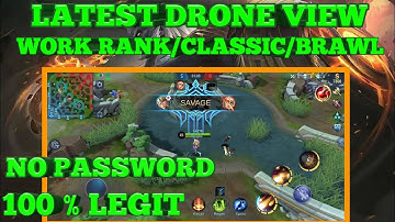 LATEST DRONE VIEW // MOBILE LEGEND V2.0 // WORK IN RANK /CLASSIC/BRAWL | JIHYO GAMING TV