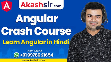 Angular 9 Crash Course for beginners in Hindi