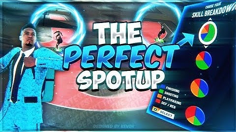The Perfect Spotup Build On NBA 2k20 Legend & non Legend 3 Level Scorer Lockdown Build + Badges!!