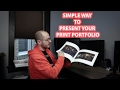 Simple way to present your print portfolio