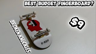 Famous Broken knuckles fingerboard unboxing + setup Wealth