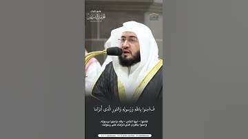 مقتطف من تلاوة الشيخ #بندر_بليلةمن فجرية 14 ربيع الأول 1446هـ