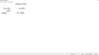 Arrays in Java#in Tamil